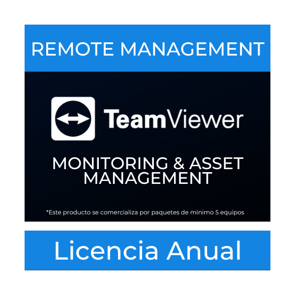 Monitoring & Asset Management - Paquete anual 5 equipos