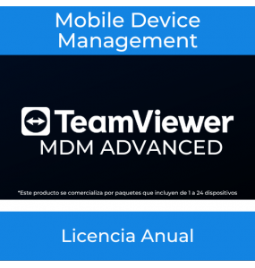 TeamViewer Mobile Device Management (MDM) ADVANCED - Paquete anual 1 a 24 dispositivos