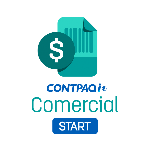 Comercial Start CONTPAQi® Nuevo Licenciamiento Anual (Multi-RFC)