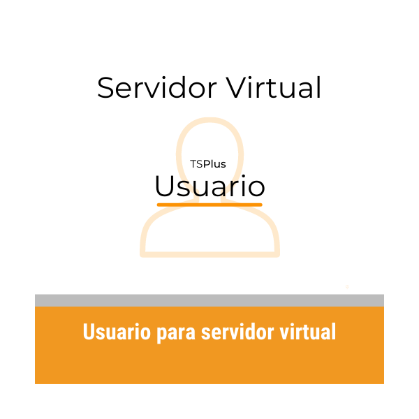 TS Plus - Usuario para servidor virtual - CON ACTUALIZACIONES Y SOPORTE- Plan mensual