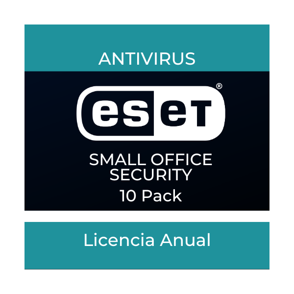 Licencia Antivirus - ESET SMALL OFFICE SECURITY PACK 10 LIC.ANUAL