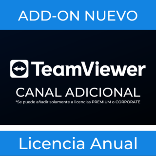 Canales adicionales en licencia TeamViewer con Factura Méxicana