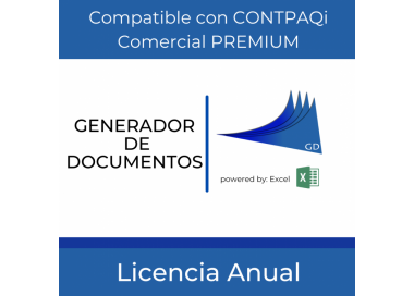 Generador de documento para Comercial PREMIUM licencia anual