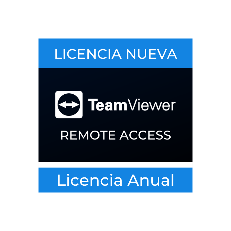 TeamViewer Remote Access Licenciamiento Anual Nuevo