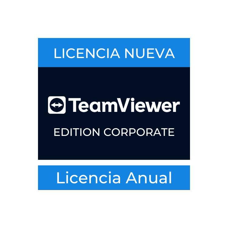 Licencia TeamViewer CORPORATE con Factura Méxicana