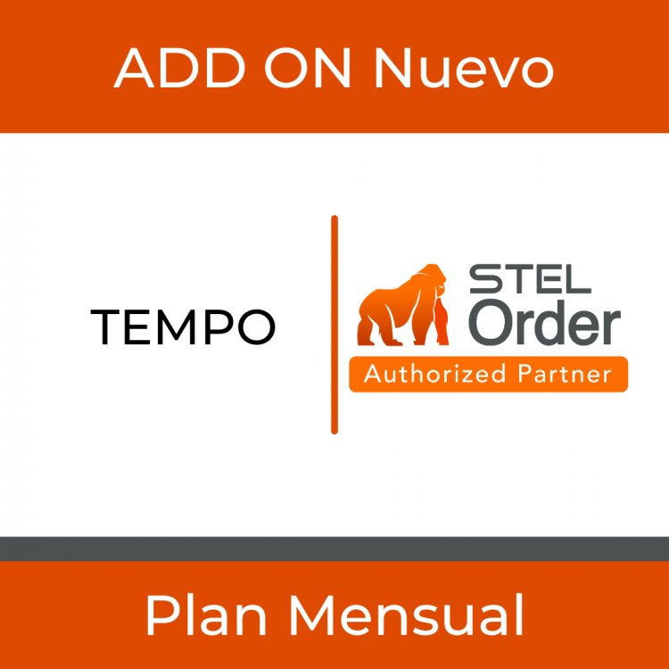 LIC. MENSUAL STEL TEMPO GESTIONADOR DE AUSENCIAS, VACACIONES Y CONTROL HORARIO DE TRABAJO