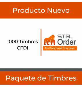 Sistema ERP para empresas en México - Paquete de 1000 timbres CFDI
