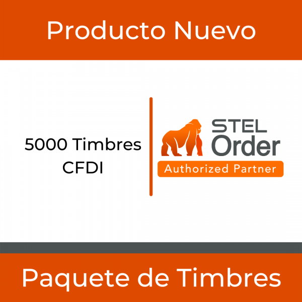Sistema ERP para empresas en México - Paquete de 5000 timbres CFDI