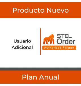 Sistema ERP para empresas en México - StelOrder Usuario Adicional Plan Anual