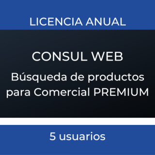 CONSUL WEB - Búsqueda de productos para Comercial PREMIUM