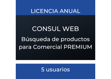 CONSUL WEB - Búsqueda de productos para Comercial PREMIUM