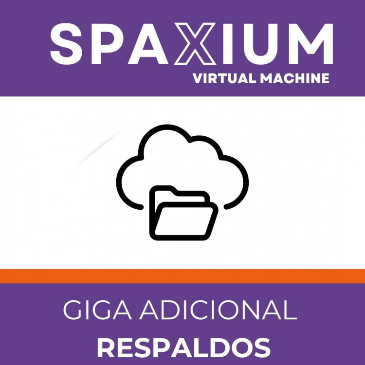 COMPLEMENTO VM: GIGA ADICIONAL PARA RESPALDOS
