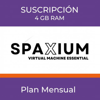 Virtual Machine Essential: Servicio de suscripción mensual de servidor virtual