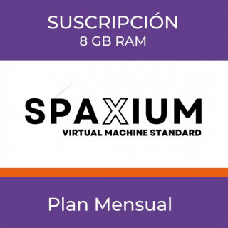 Virtual Machine Standard: Servicio de suscripción mensual de servidor virtual