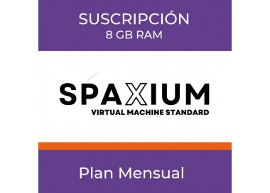 Virtual Machine Standard: Servicio de suscripción mensual de servidor virtual