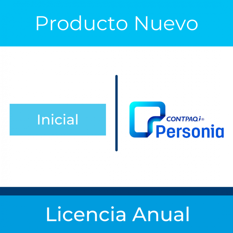 Personia CONTPAQi® Nuevo Licenciamiento Anual