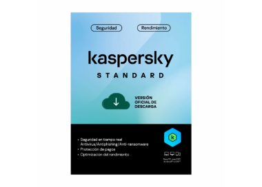 KASPERSKY Standard Antivirus 1 usuario