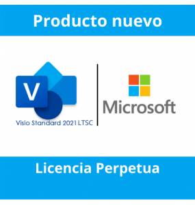 Microsoft Visio LTSC Standard 2021 - Licencia perpetua