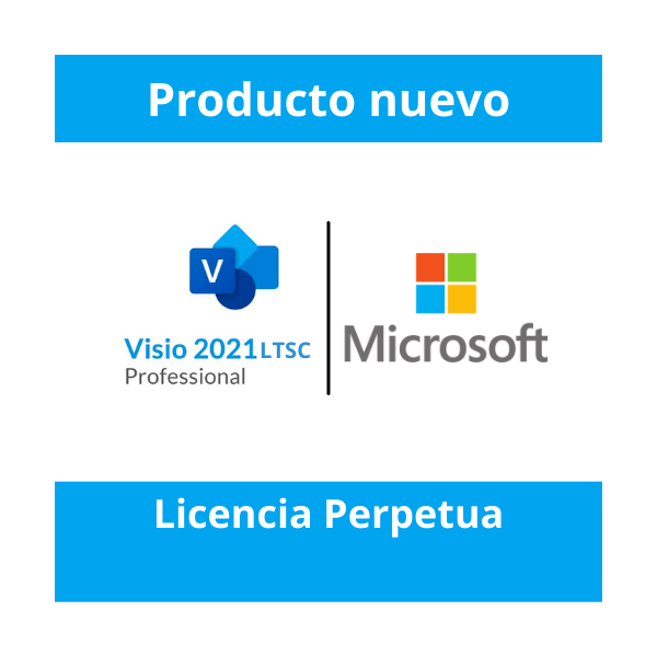 Microsoft Visio LTSC Professional 2021 - Licencia perpetua
