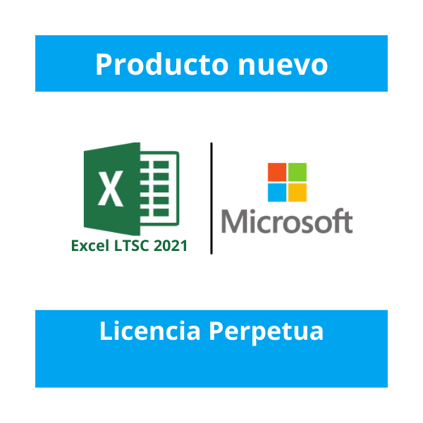 Microsoft Excel LTSC 2021 - Licencia Perpetua
