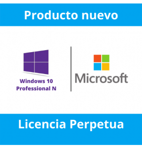Windows 10 Professional N - - Windows GGWA - Licencia Perpetua