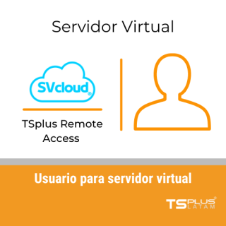 Usuario TSplus Remote Access SVCLOUD