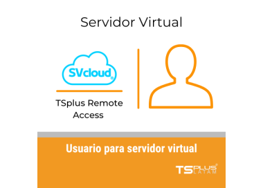 Usuario TSplus Remote Access SVCLOUD