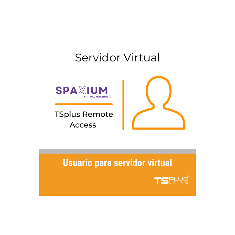 TSplus Remote Access SPAXIUM – Comprar licencia usuario