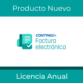 Factura Electrónica CONTPAQi® Licenciamiento Anual