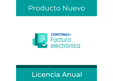 Factura Electrónica CONTPAQi® Licenciamiento Anual