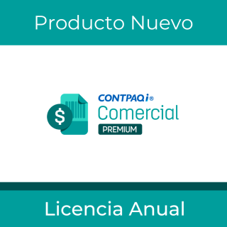 Comercial Premium CONTPAQi® Licenciamiento Anual