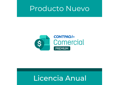 Comercial Premium CONTPAQi® Licenciamiento Anual