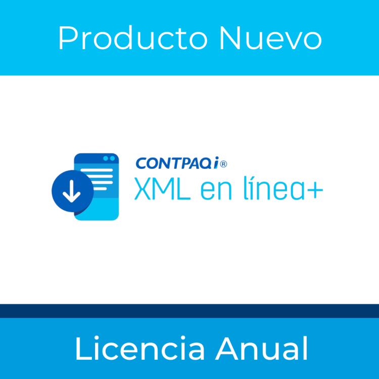XML en línea CONTPAQi® Licenciamiento Anual