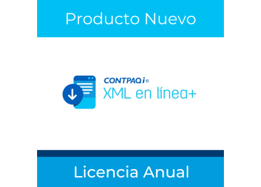 XML en línea CONTPAQi® Licenciamiento Anual
