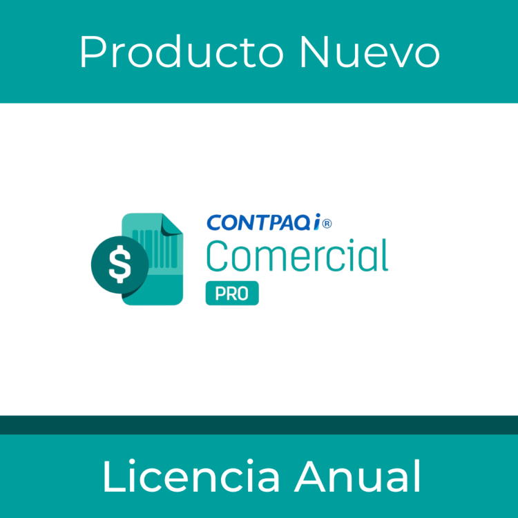 Comercial Pro CONTPAQi® Licenciamiento Anual