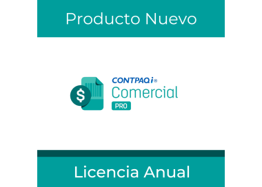 Comercial Pro CONTPAQi® Licenciamiento Anual