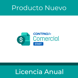 Comercial Start CONTPAQi® Licenciamiento Anual