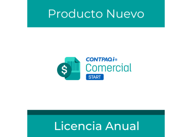 Comercial Start CONTPAQi® Licenciamiento Anual