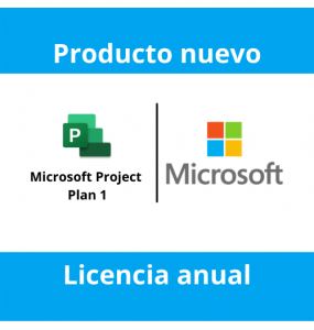 Microsoft Project Plan 1- Licencia Anual
