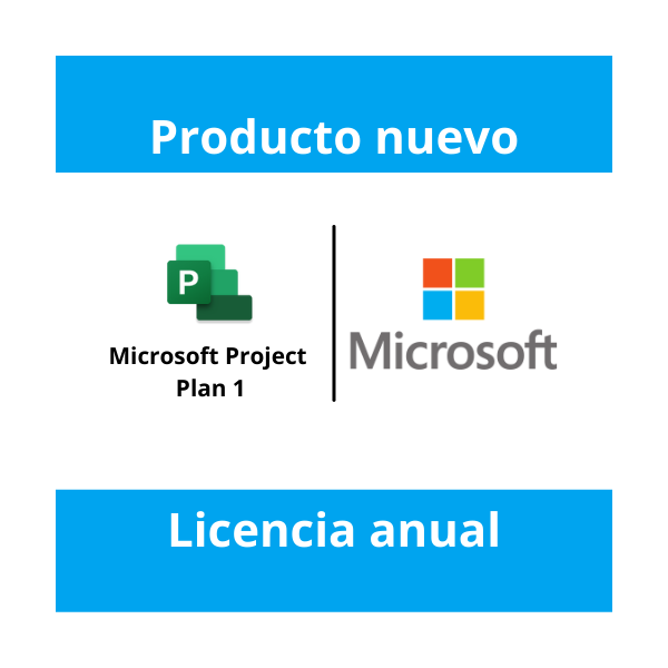 Microsoft Project Plan 1- Licencia Anual