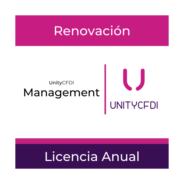 Renovación anual - Cuentas ilimitadas - Uniy CFDI Management