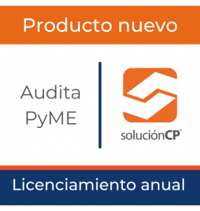 SoluciónCP® Audita PyME Licenciamiento anual