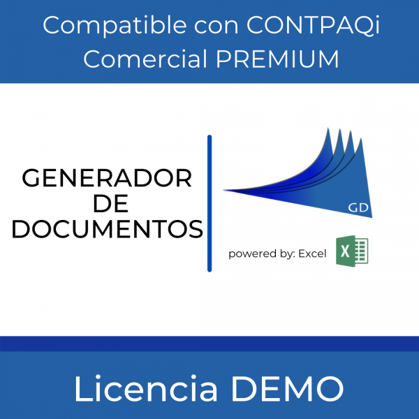 VERSIÓN DEMO - Generador de documento para Comercial PREMIUM licencia anual