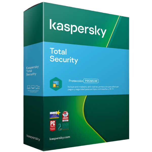 Licencia Antivirus KASPERSKY TOTAL SECURITY MULTI-DEVICE