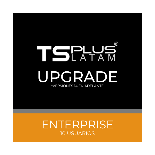 TSP-EE-10-UPG - UPGRADE TSPLUS ENTERPRISE PRECIO BASE 1 USUARIO