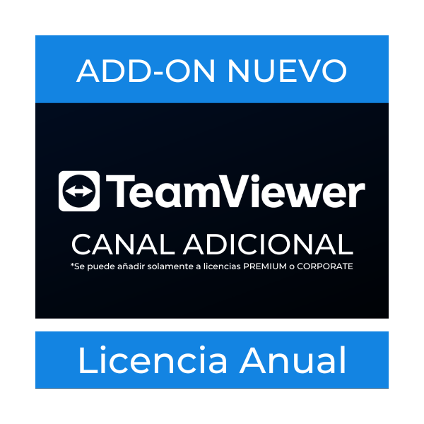 TeamViewer Nuevo Canal Adicional
