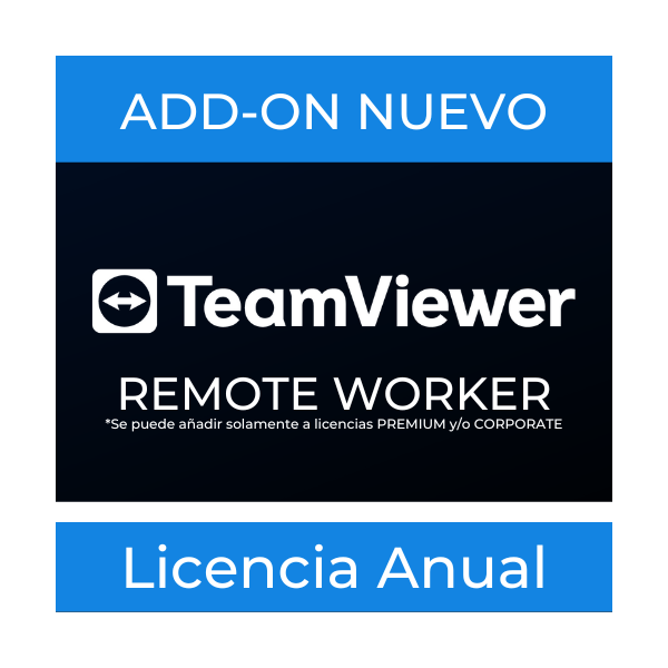 TeamViewer Nuevo ADD ON Remote Worker